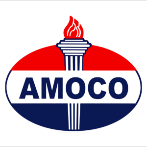 Amoco Metal Sign