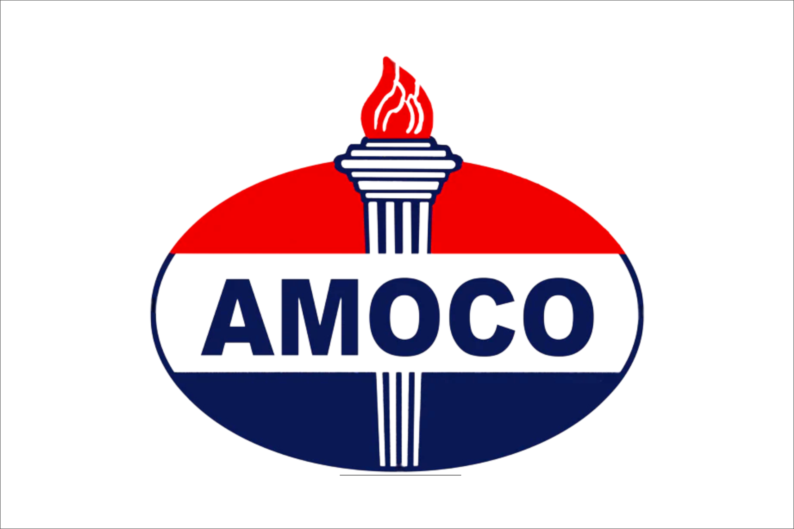 Amoco Metal Sign