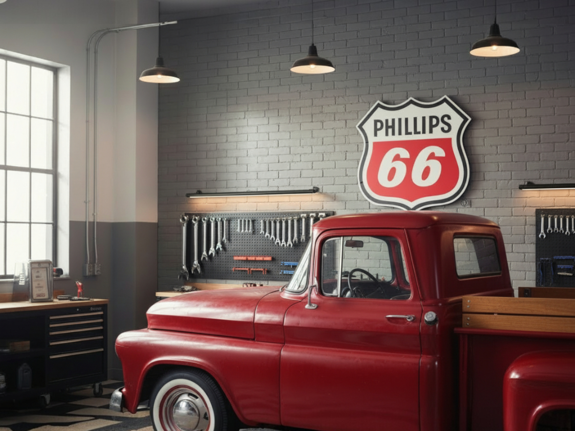Phillips66 Metal Sign - Image 4