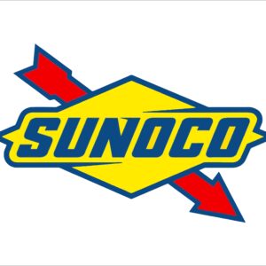 Sunoco Gas Metal Sign