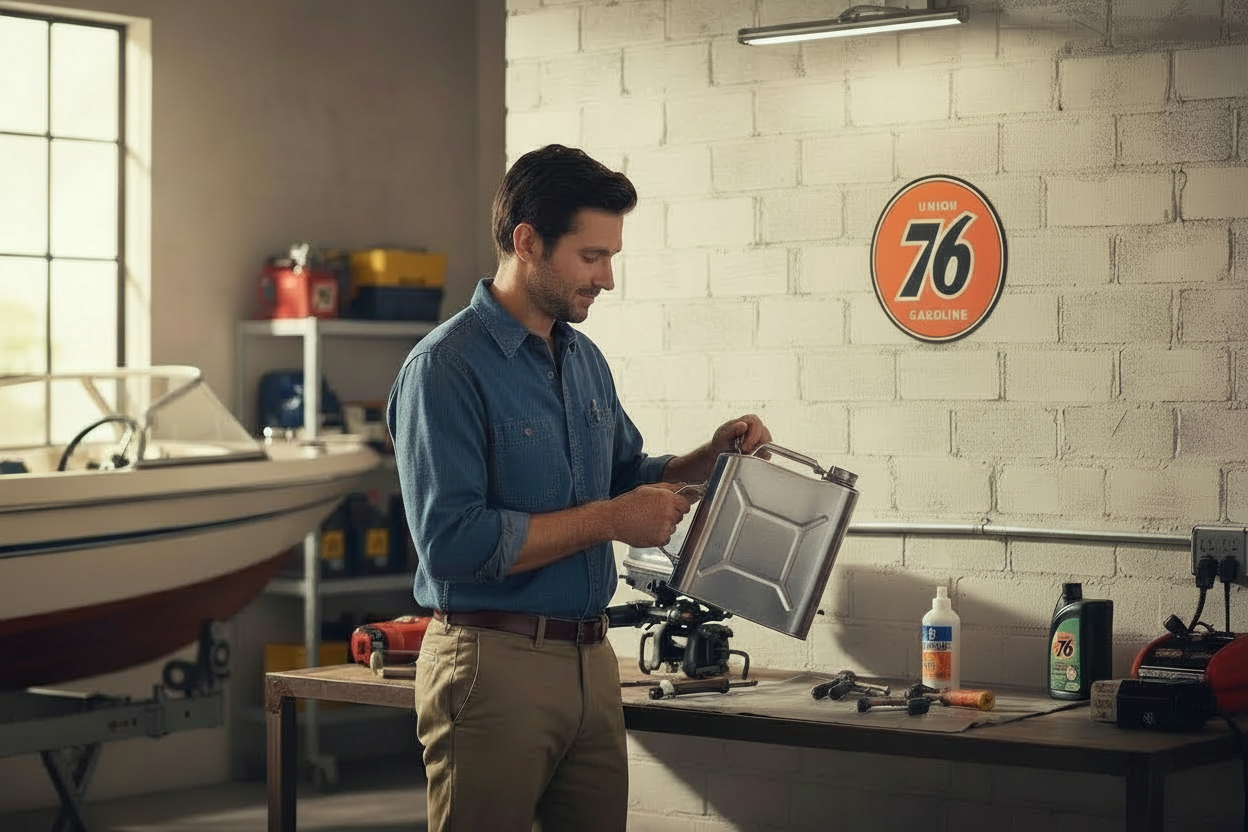 Union 76 Metal Sign - Image 4