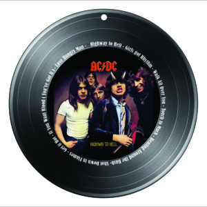 AC/DC Highway to Hell 15" Steel Record