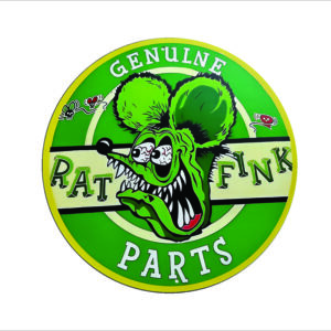 Rat Fink Auto Parts Metal Sign